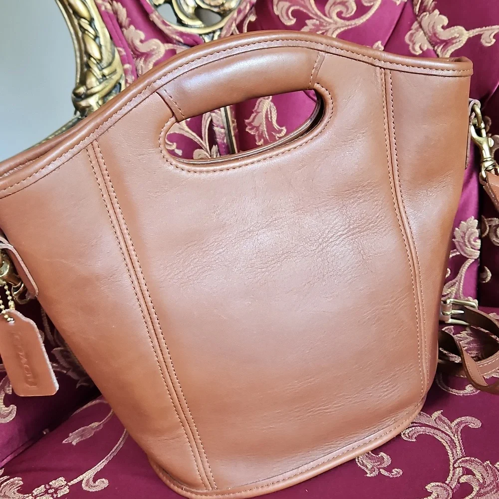 Vintage Coach Mini Shopper Tote #9993 - Picture 3 of 16